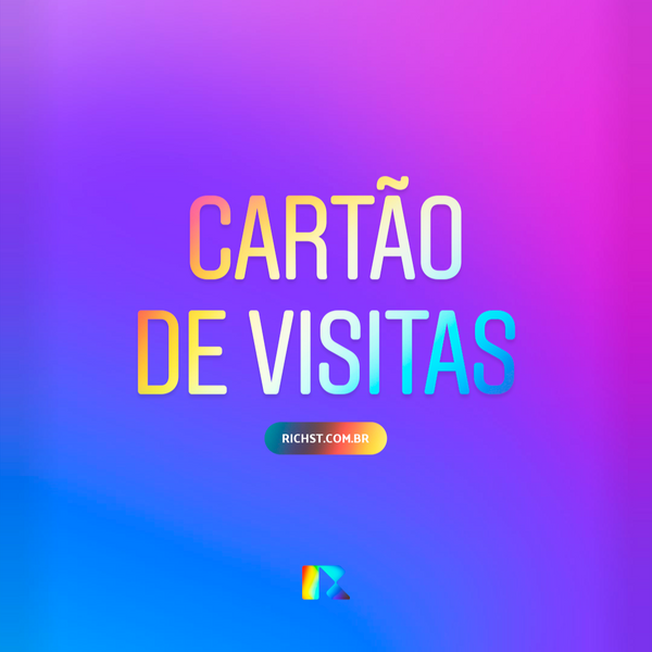 Criação de Arte: Cartão de Visitas